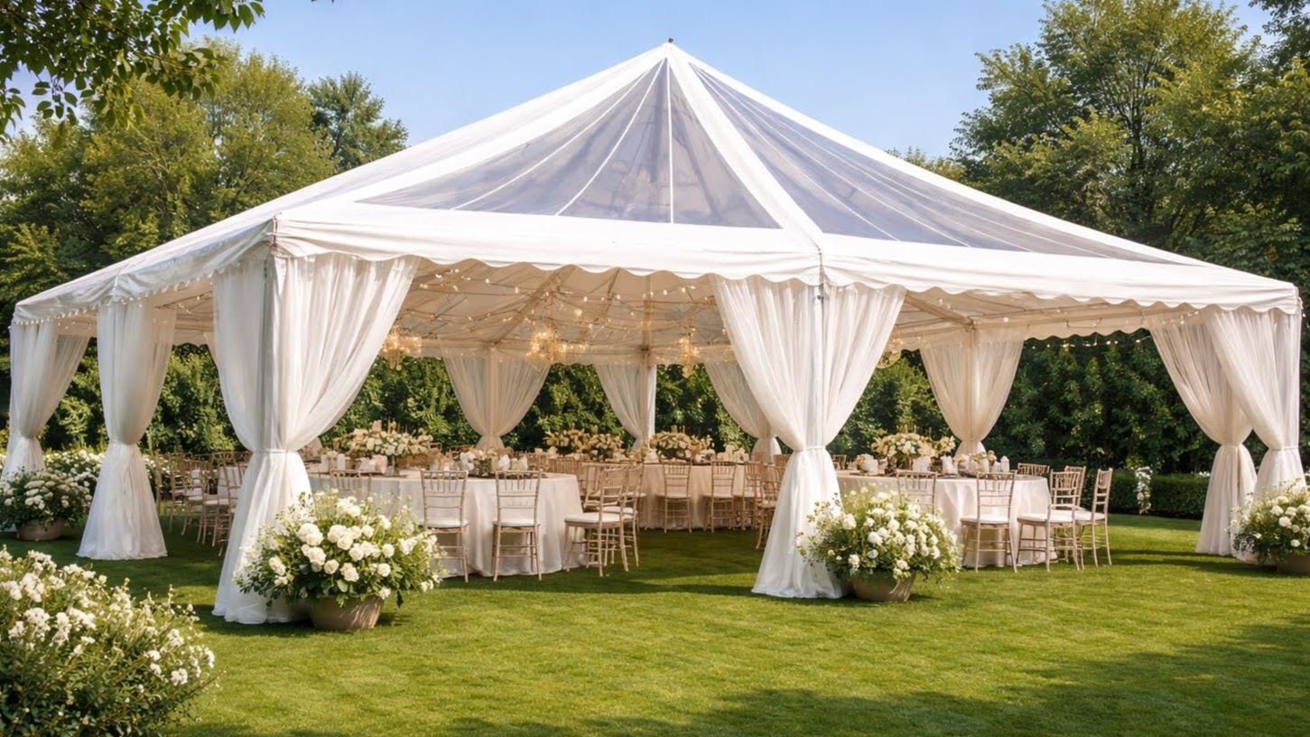 Tente réception chez Tente & Événement